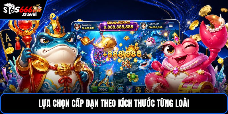 Lựa chọn cấp đạn theo kích thước từng loài