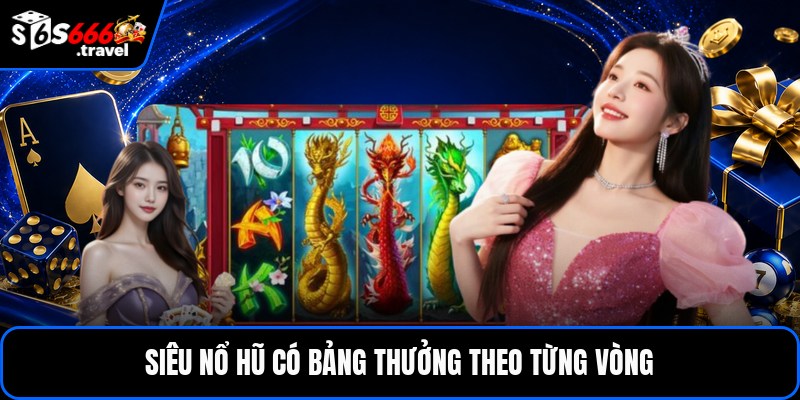 Siêu nổ hũ có bảng thưởng theo từng vòng